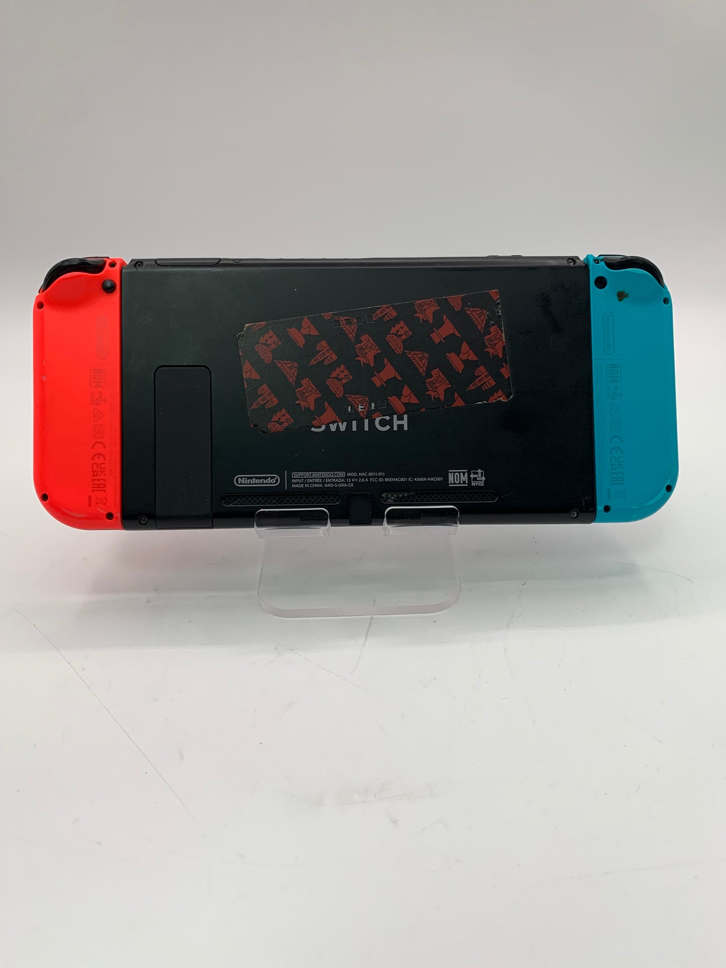 Nintendo Switch (HAC-001) 2017 Multi-Colored ( Blue Joycon does not work)