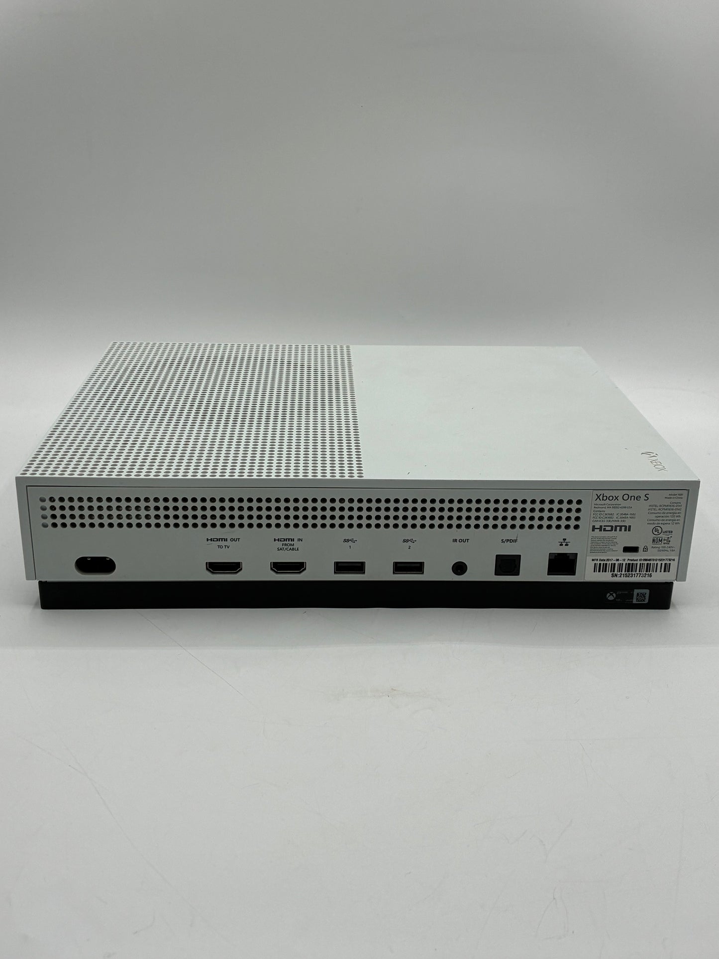 Microsoft Xbox One S 1TB 2016 White Console