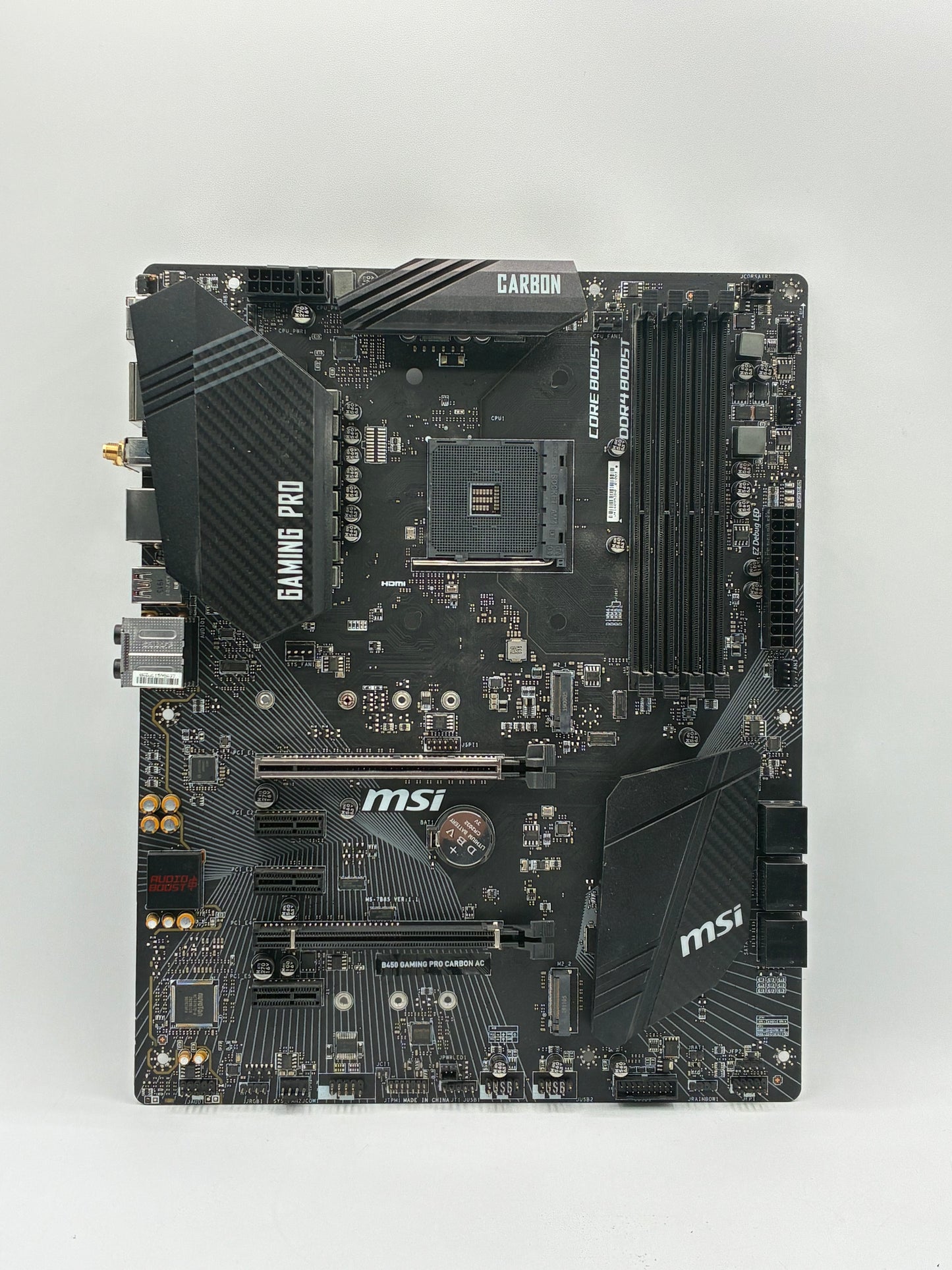 MSI B450 Gaming Pro Carbon AC Black Motherboard