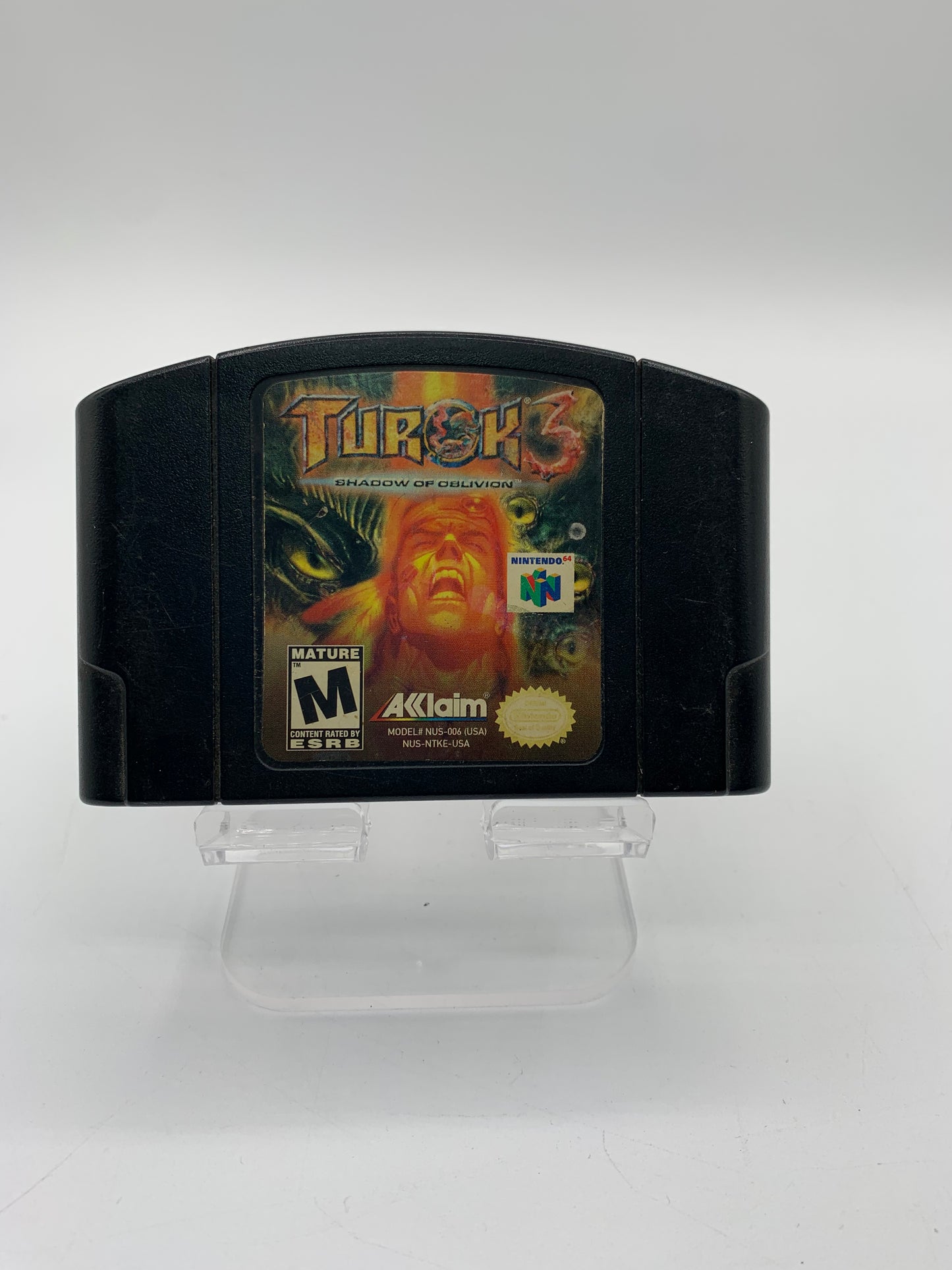 Nintendo 64 Turok 3 Shadow Of Oblivion - Free Shipping!