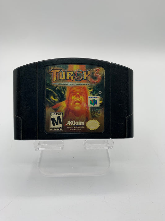 Nintendo 64 Turok 3 Shadow Of Oblivion - Free Shipping!