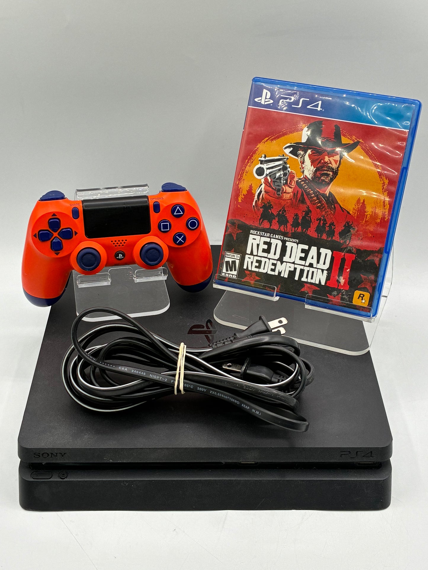 Sony PlayStation 4 Slim CUH-2215B 1TB Black - With Game And Controller!