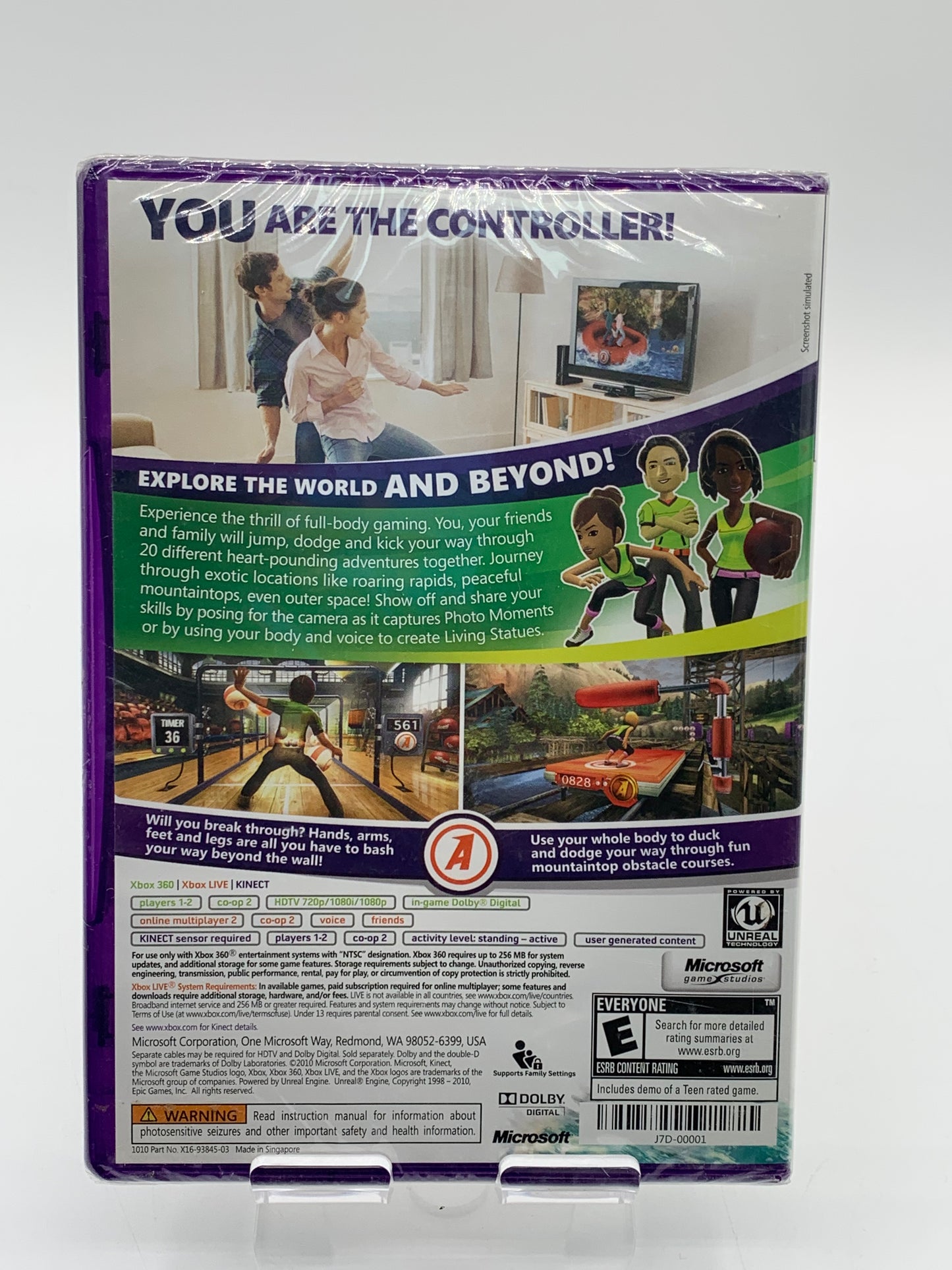 Xbox 360 Kinect Adventures - New In Box
