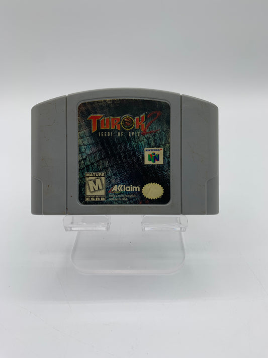 Nintendo 64 Turok 2 Seeds of Evil - Free Shipping!