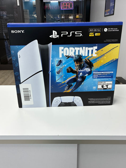 PlayStation 5 Digital CFI-2115 Fortnite Flowering Chaos Bundle 825GB White - New