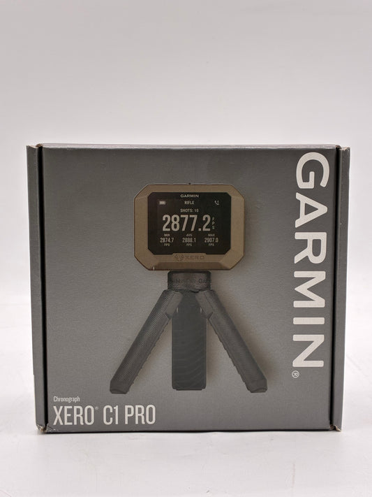 Garmin Xero C1 Pro Chronograph Ballistic Calculation Monitor Device 010-02618-10