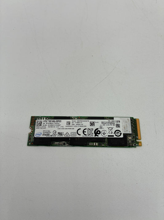 INTEL SSDPEKNW020T8 2TB NVME GEN3 M.2 660P 2280 SSD Green