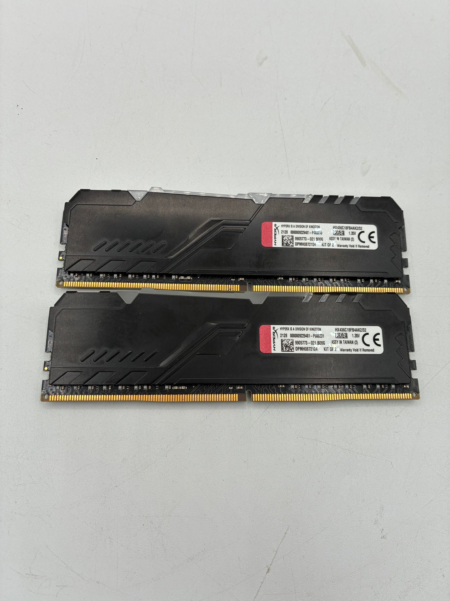 HyperX Fury DDR4 32GB 3733MHz CL19 (2×16GB) Black