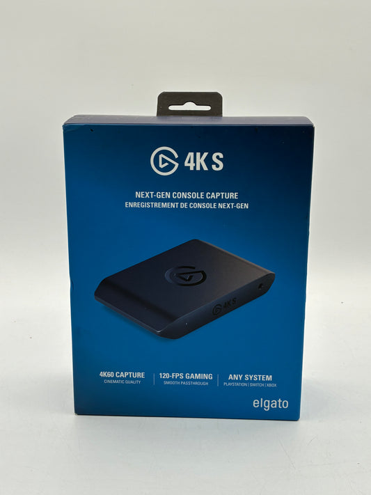 New Elgato 4K S Game Ext Capture Device 4K60 10GBR9901 for PS5 Xbox PC Mac iPad