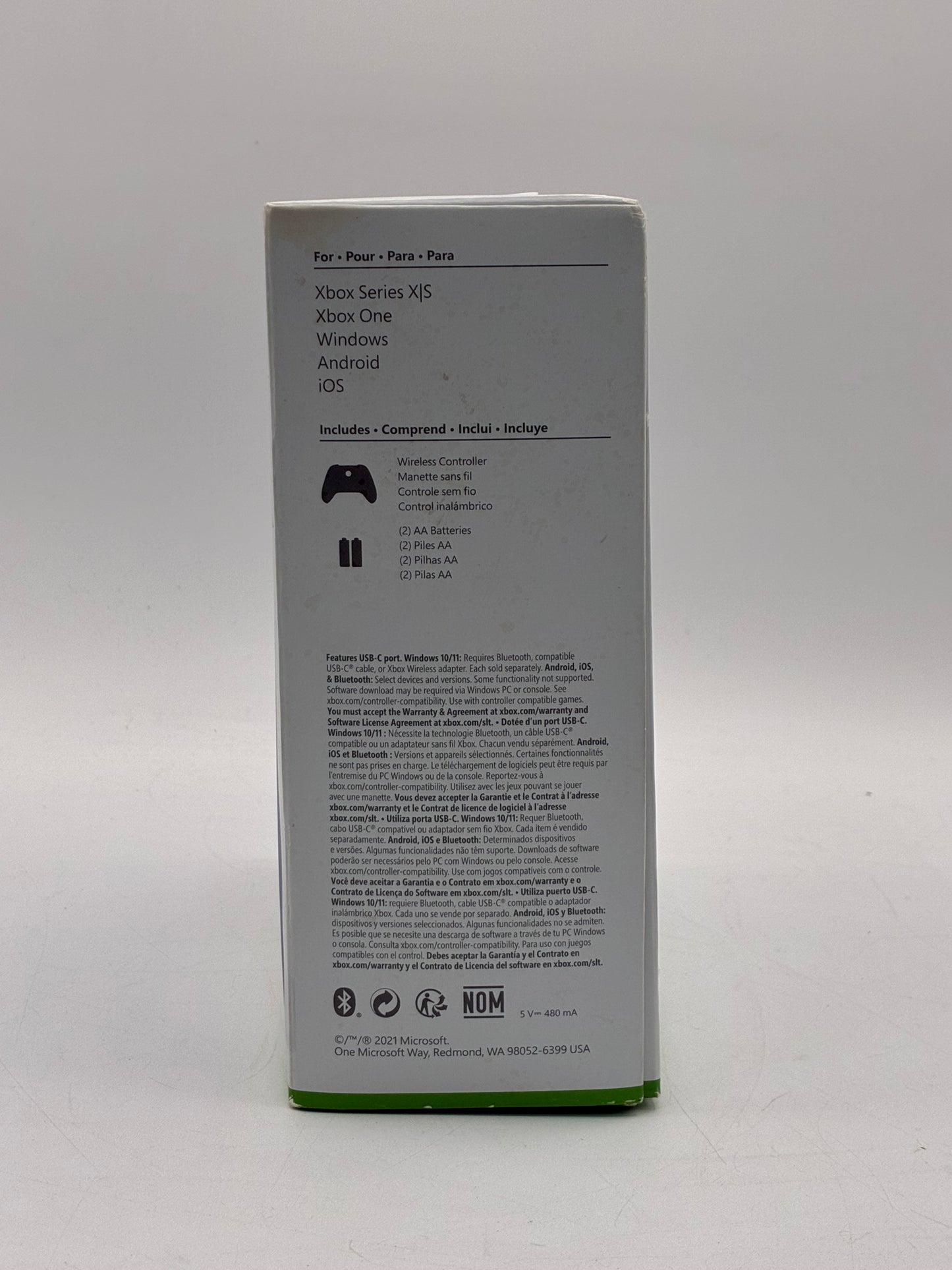 Microsoft Xbox Series Wireless Controller Shock Blue - New Open Box