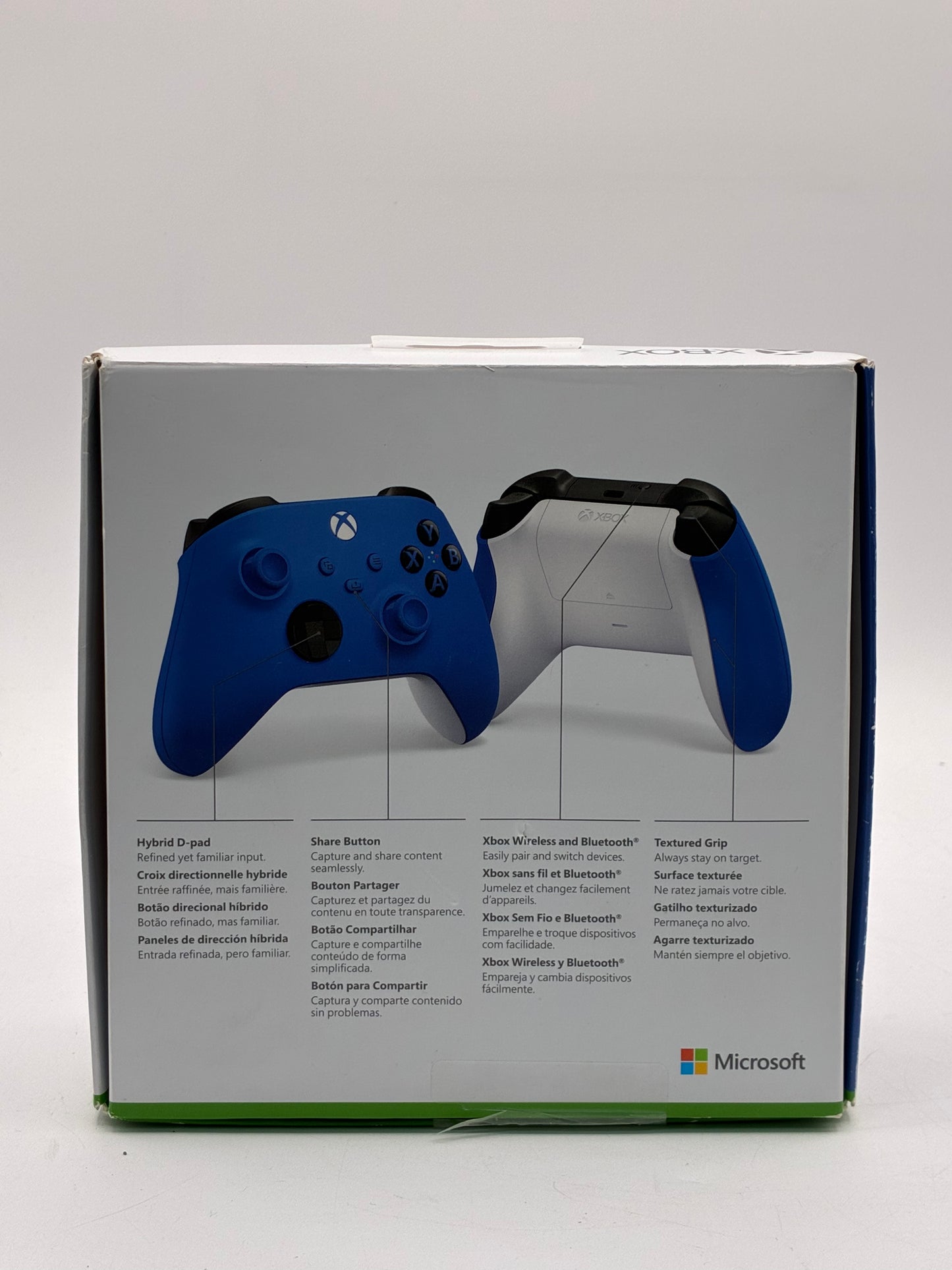 Microsoft Xbox Series Wireless Controller Shock Blue - New Open Box