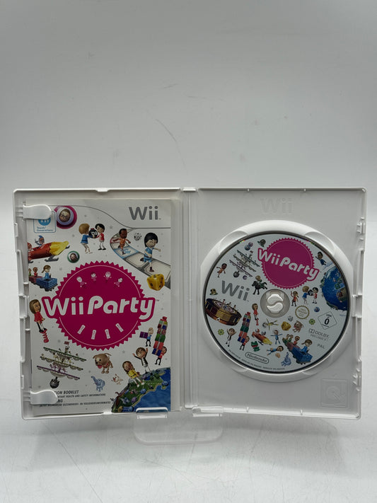 Wii Party (Nintendo Wii, 2010) CIB Complete Tested Game w/ Manual Tested Free Shipping
