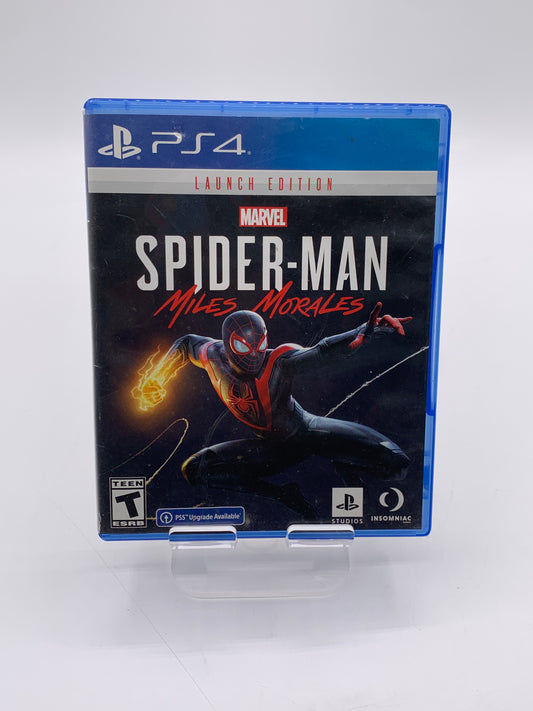 Playstation 4 Marvel Spiderman Miles Morales Launch Edition - Free Shipping!