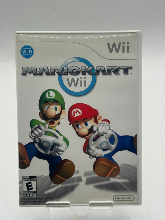 Mario Kart Wii Nintendo 2008 Complete (TESTED)- Game Disc, Manual, with Case