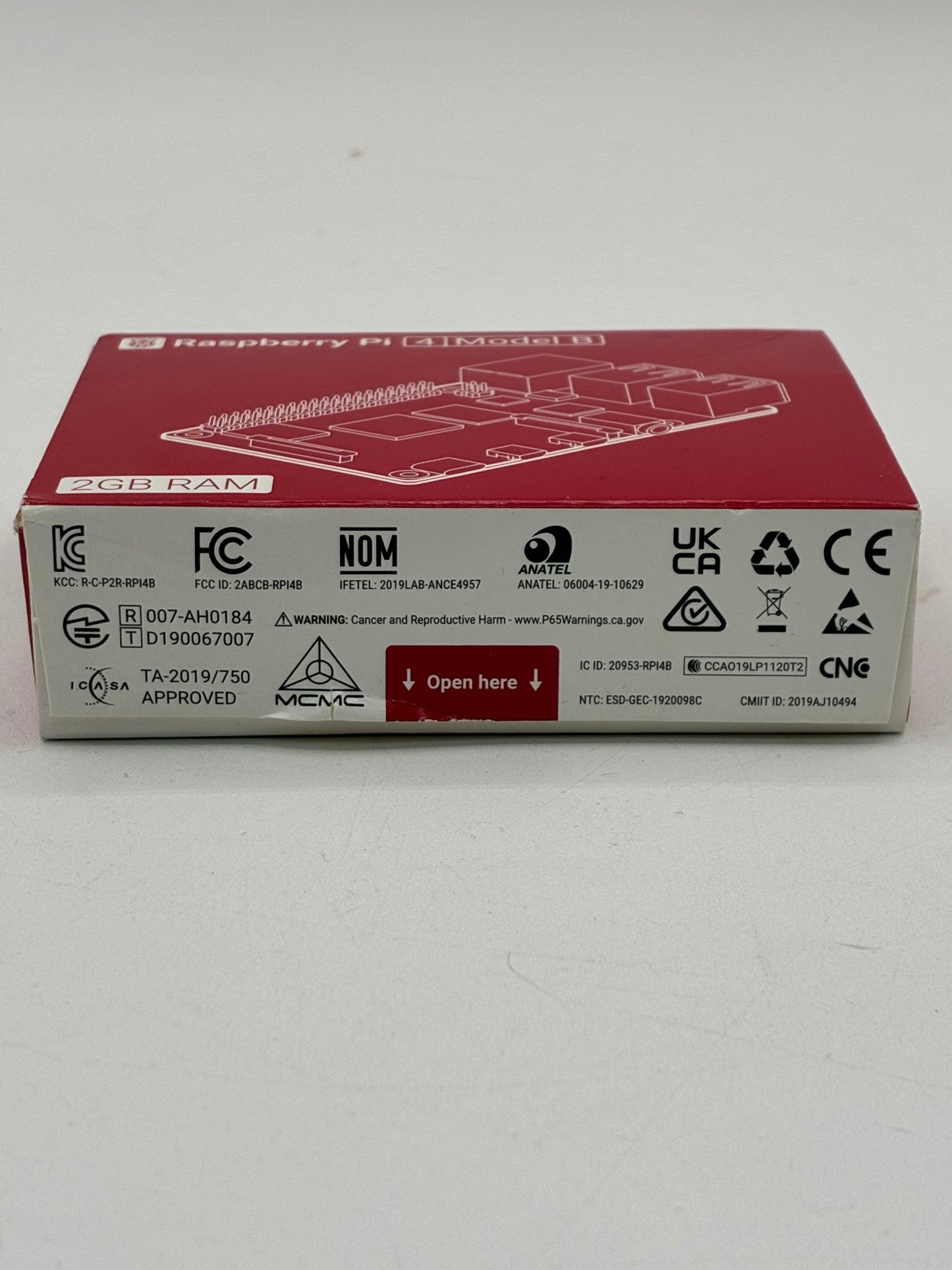 Raspberry Pi Model B 2GB Multi-Colored - New In Box