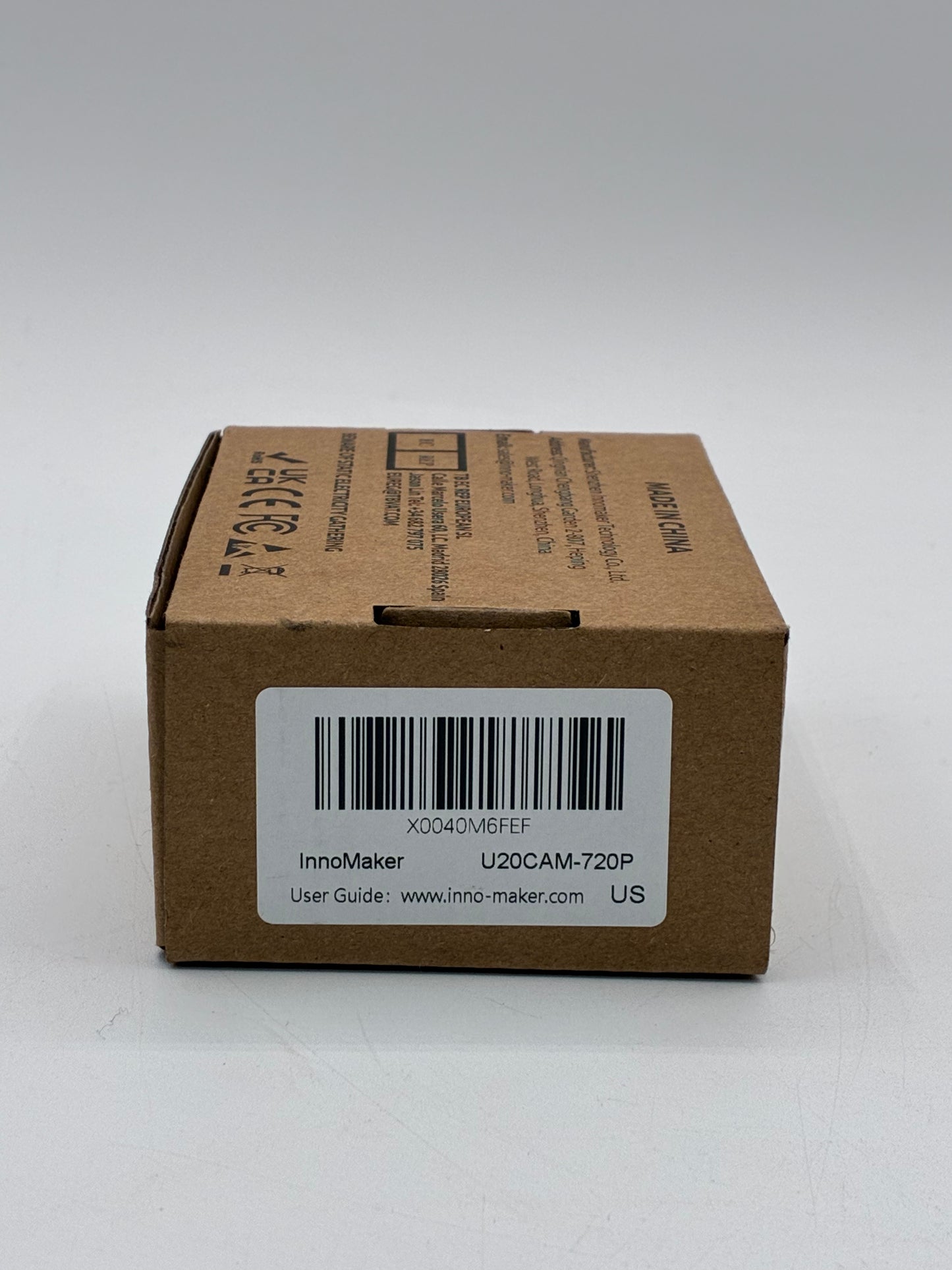 InnoMaker 720P USB 2.0 UVC Camera with 120° DFOV for Raspberry Pi