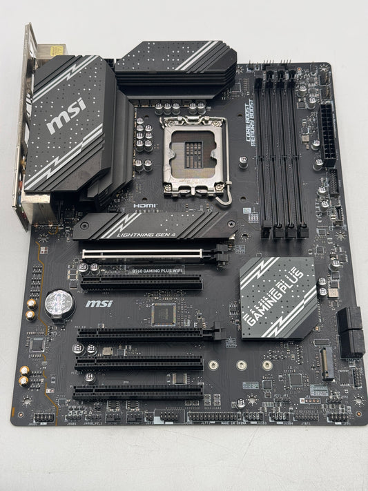 MSI B760 Gaming Plus WiFi LGA1700 DDR5 ATX Motherboard Free Shipping