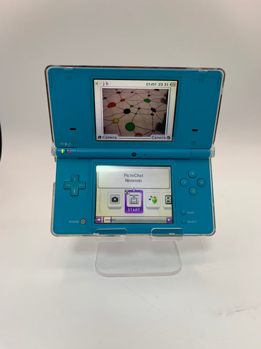Nintendo DSI Handheld Console Light Blue, TWL-001 Console w/ Stylus Tested
