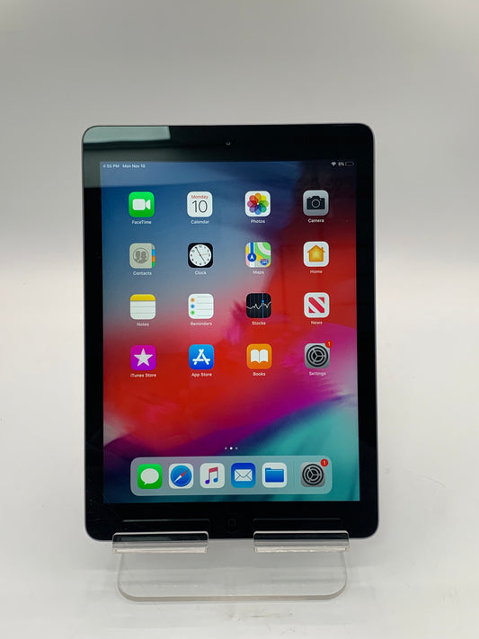 Apple iPad Air (1st Gen) A1474 9.7" 32GB WiFi Silver Cracked