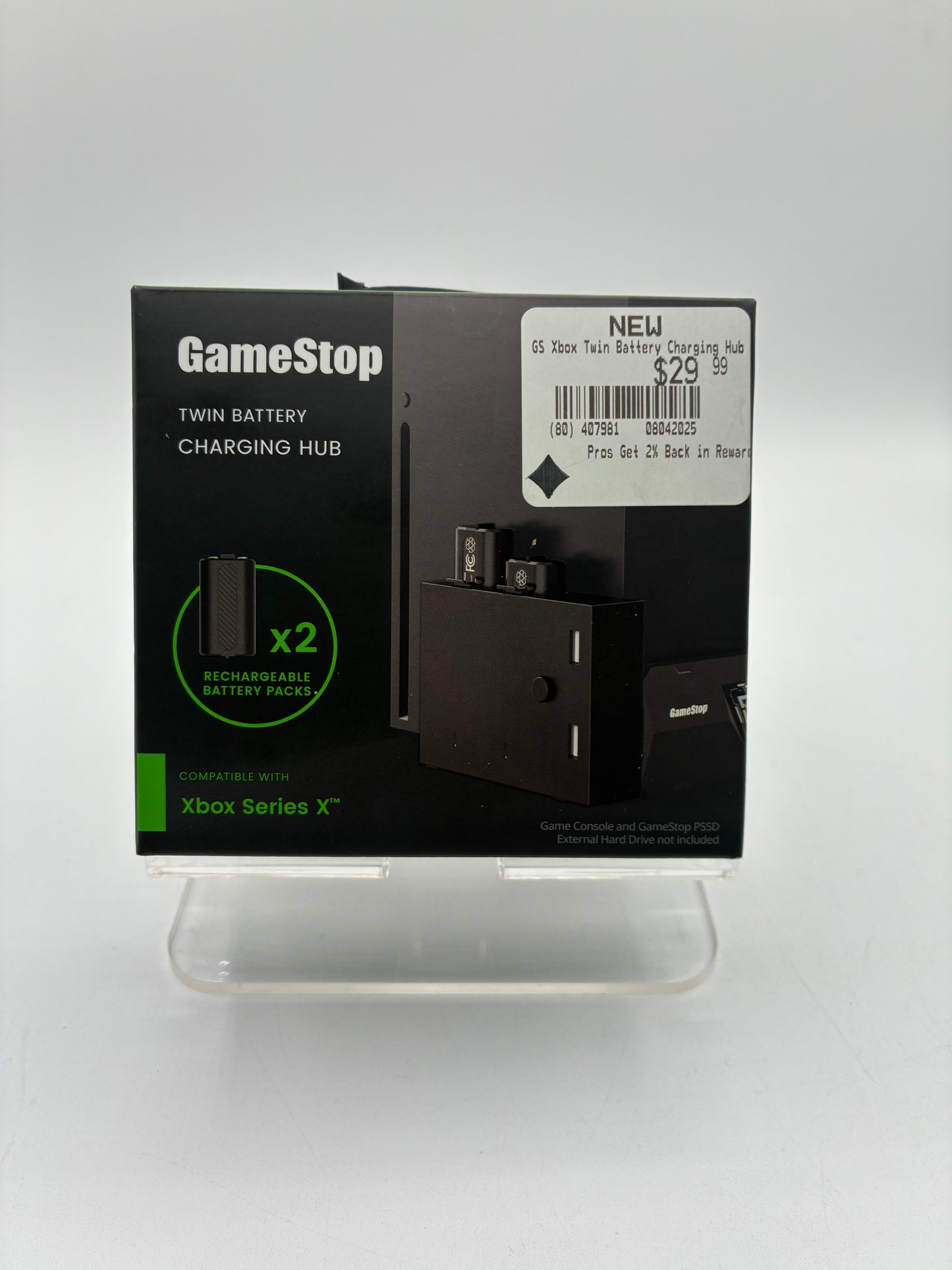 GameStop Twin Battery Charging Hub - New In Box