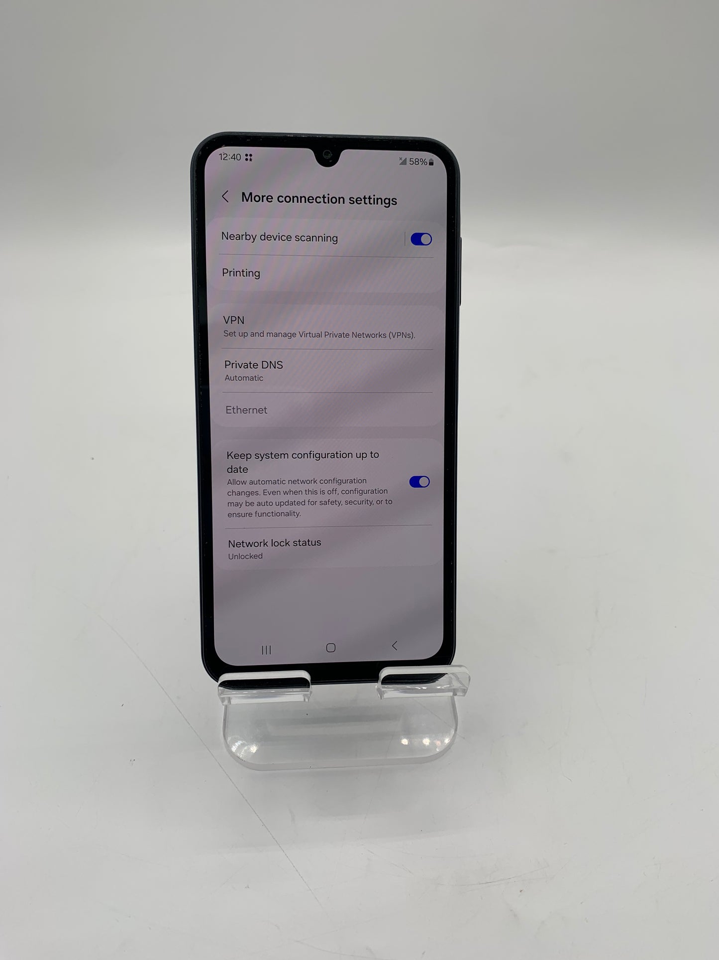 Unlocked Samsung Galaxy A15 5G 4GB RAM 128GB SM-A156U1/DS Aura Blue