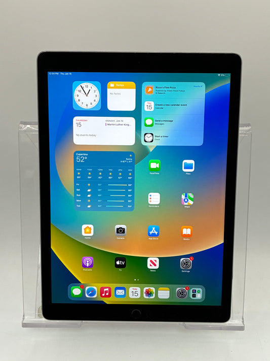 Apple iPad Pro 12.9" (1st Gen) A1584 128GB Silver