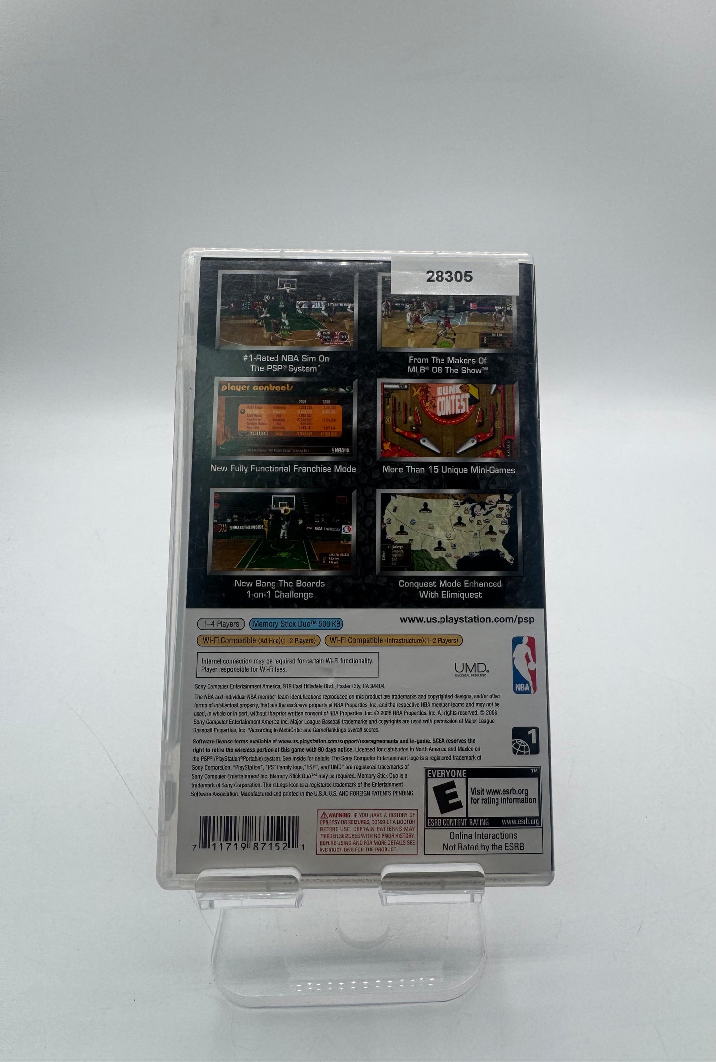 Sony PSP NBA 09 The Inside Game - Free Shipping!