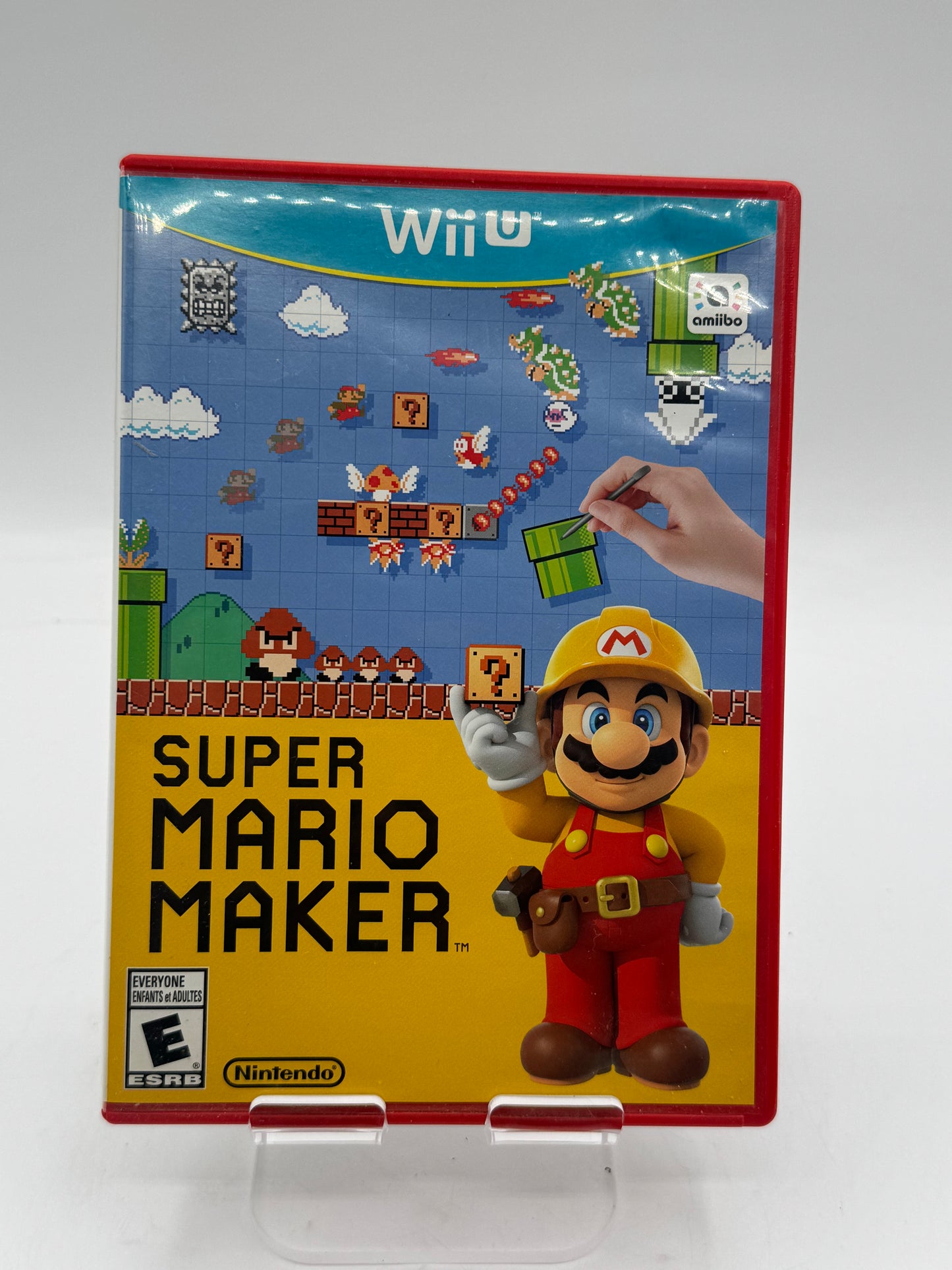 Wii U Super Mario Maker Video Game - Free Shipping!