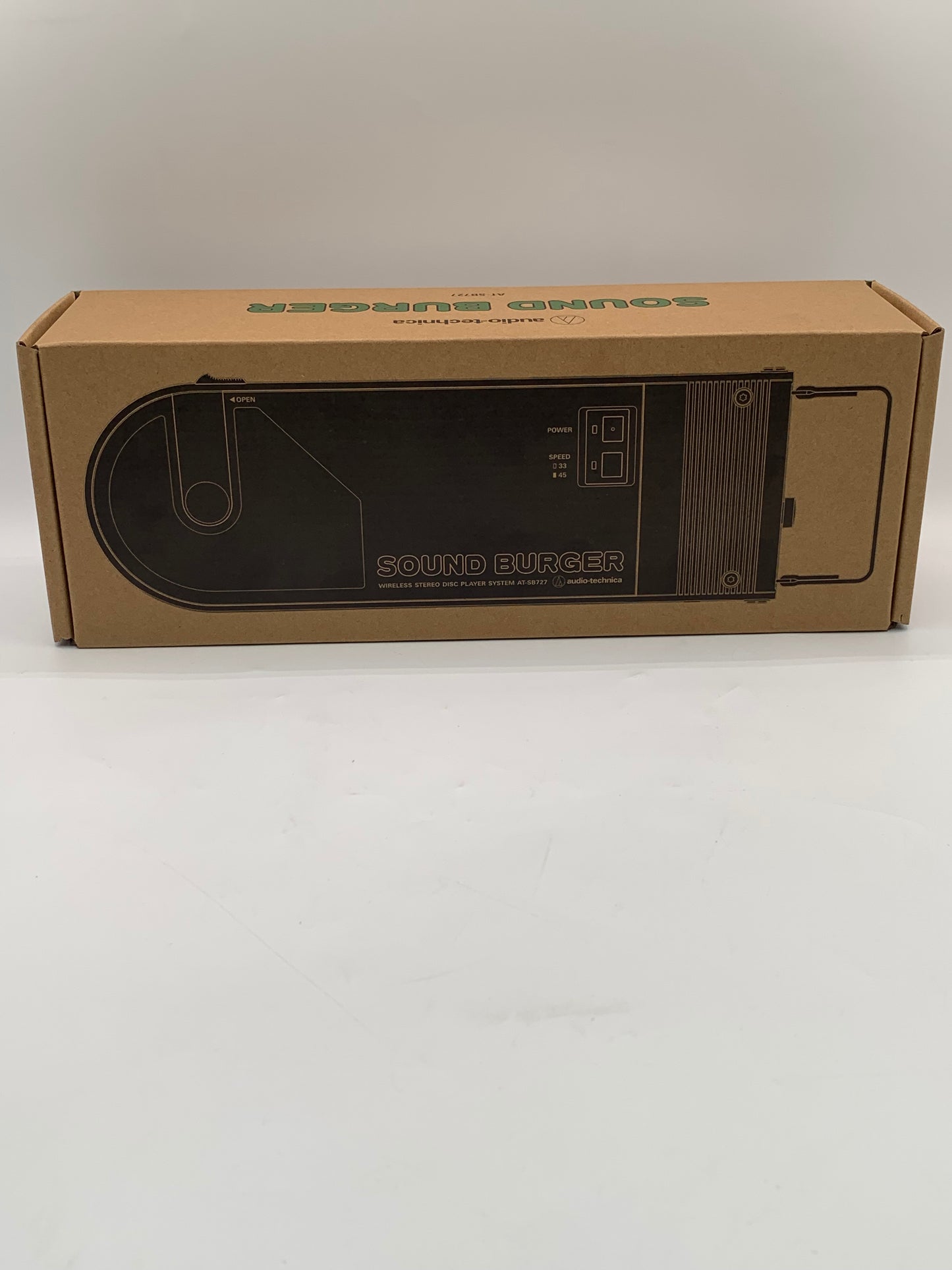 Audio-Technica AT-SB727 DJ Equipment Black New Open Box