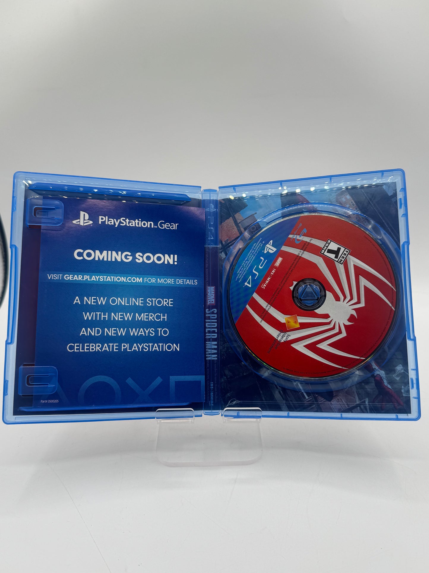 Playstation 4 Marvel Spiderman Game With Box and Serial 711719506126 - FREE SHIPPING