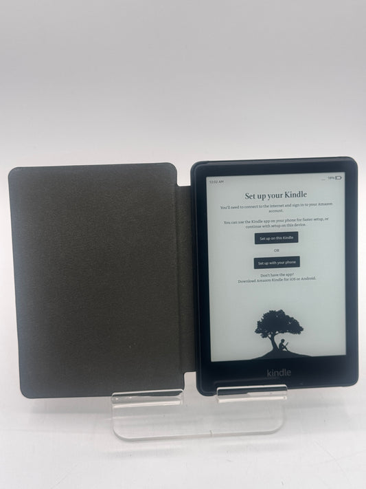 Amazon Kindle Paperwhite 11th Gen M2L3EK Wi-Fi 6.8" 16GB Bundle w/ Case Free Shipping