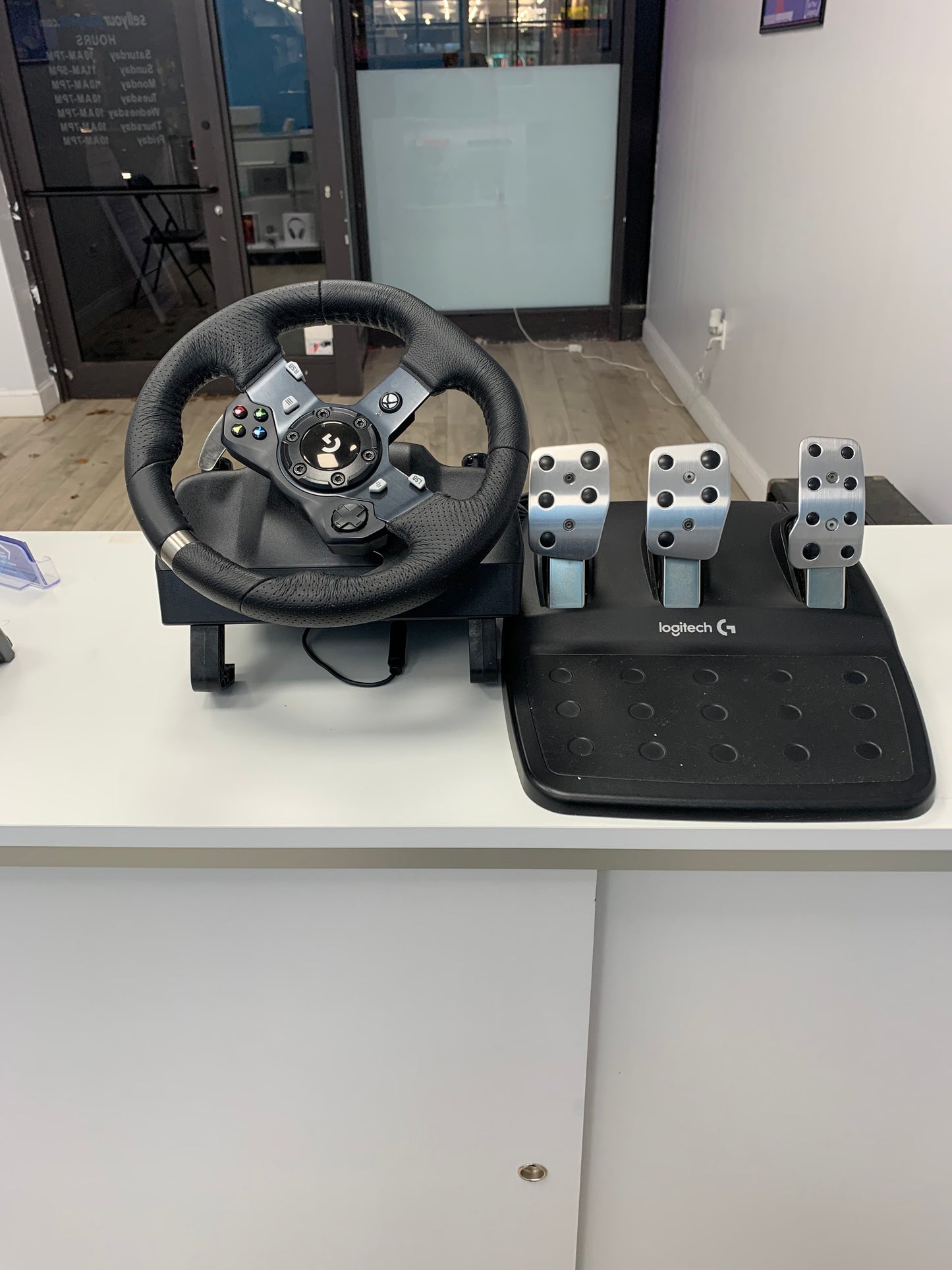 Logitech G920 Racing Wheel And Pedal Black - NY02-25026