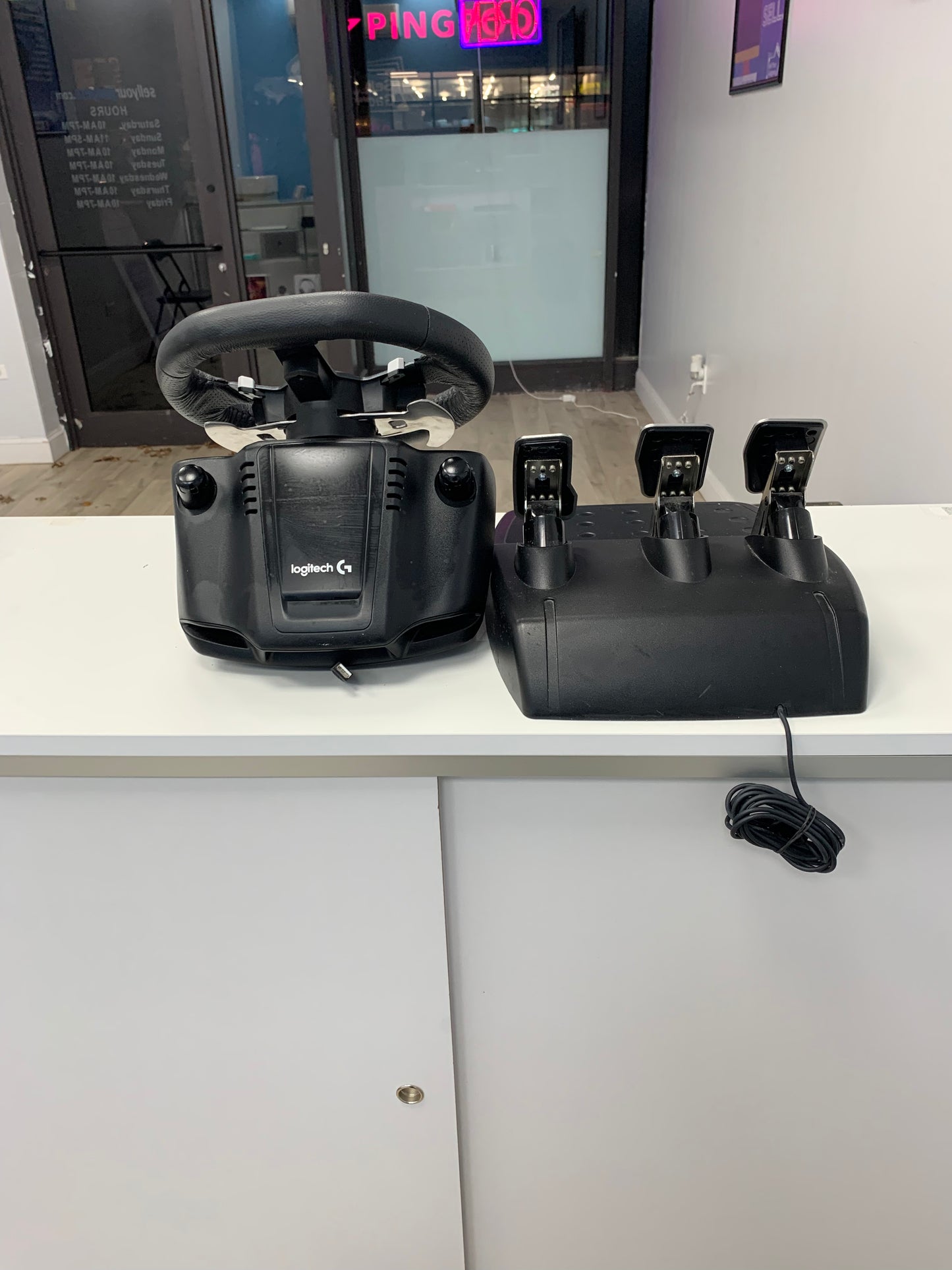 Logitech G920 Racing Wheel And Pedal Black - NY02-25026