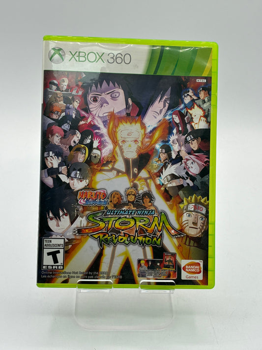 Xbox 360 Naruto Shippuden Ultimate Ninja Storm Revolution - Free Shipping!