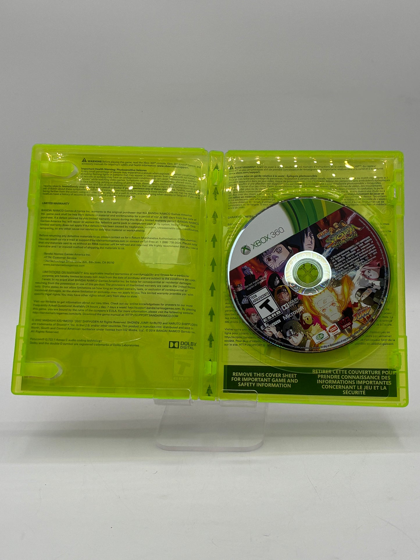 Xbox 360 Naruto Shippuden Ultimate Ninja Storm Revolution - Free Shipping!