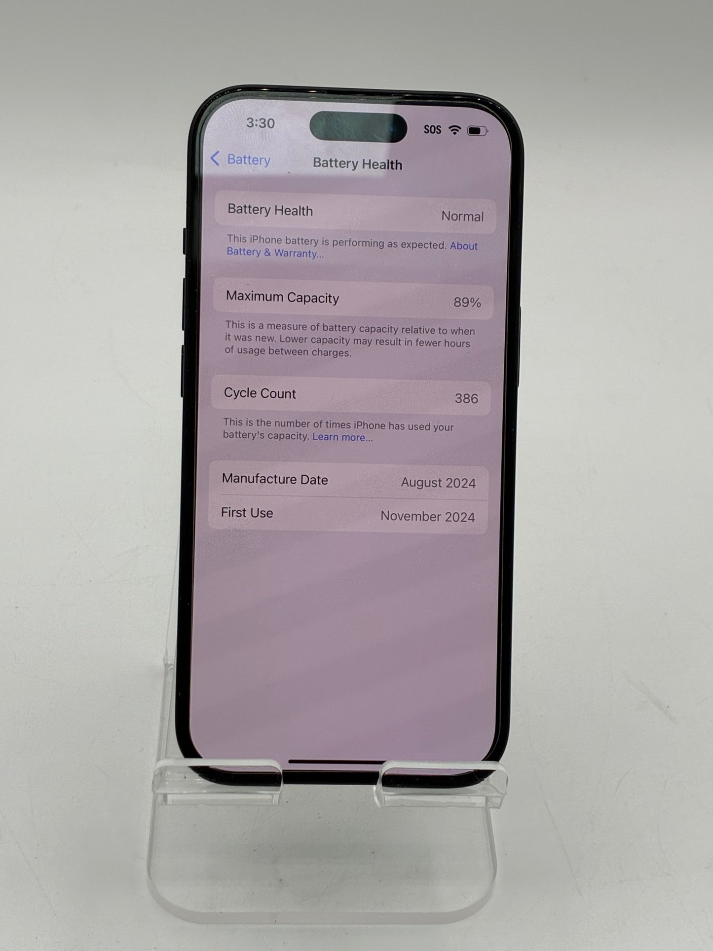 AT&T Apple iPhone 15 6.1 inch 128GB Black