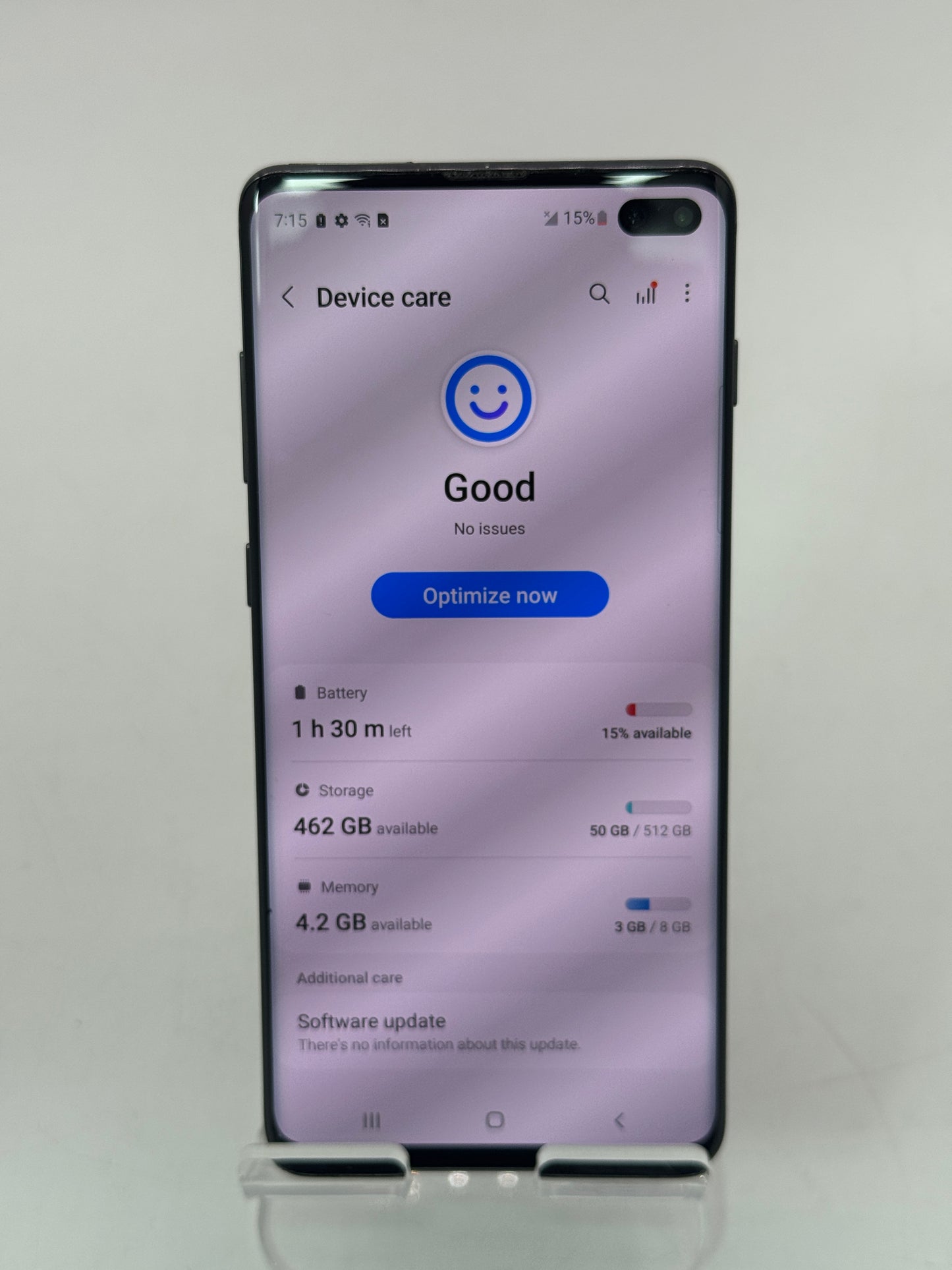 Unlocked Samsung Galaxy S10+ SM-G975U1 8GB 512GB Ceramic Black Free Shipping
