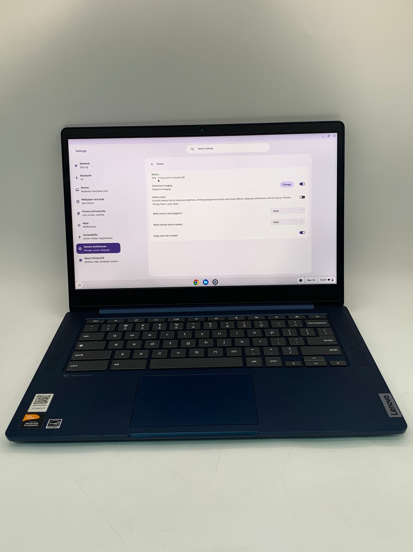 Lenovo IP Slim 3 Chrome 14M868 14" 2024 MediaTek 1.6GHz 64GB SSD 4GB Free Shipping