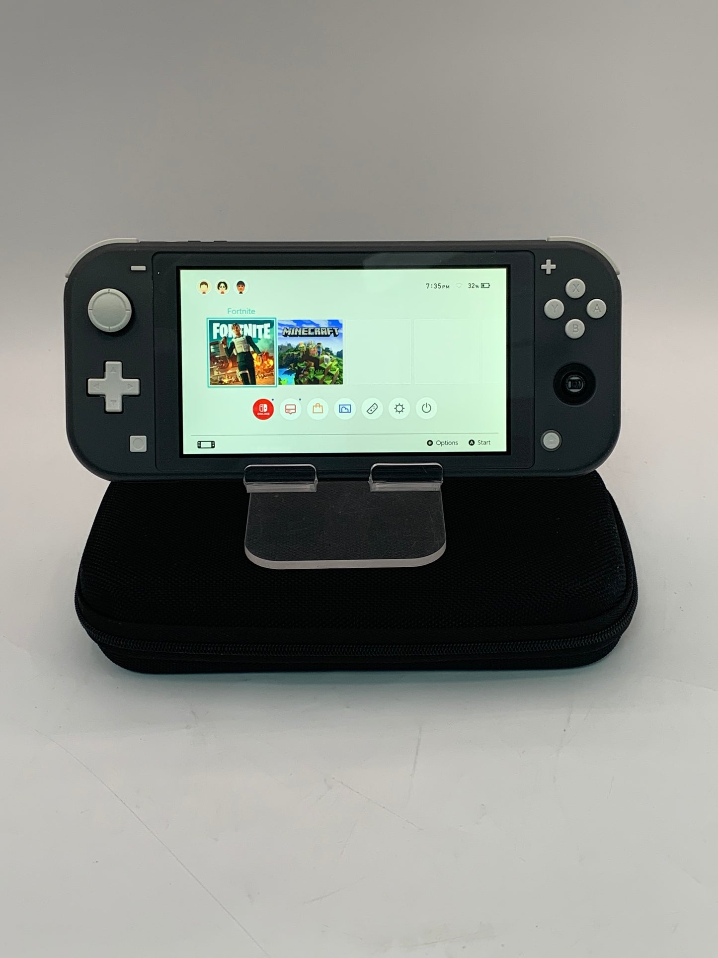 Nintendo Switch Lite Gray HDH-001 2019 Video Game Console Broken Joycon