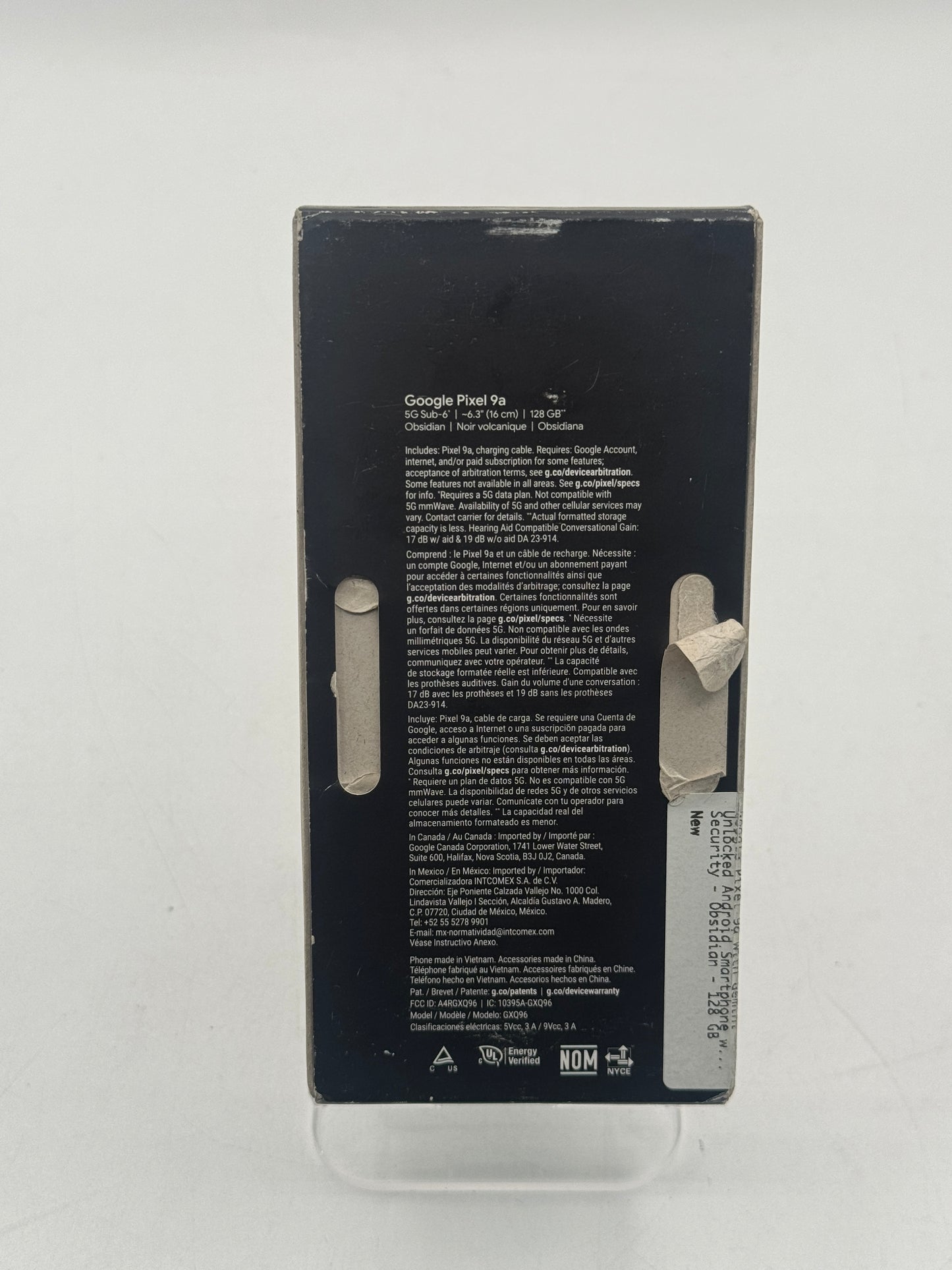 Google Pixel 9a 128GB Obsidian – NEW SEALED Unlocked Smartphone w/ Gemini AI