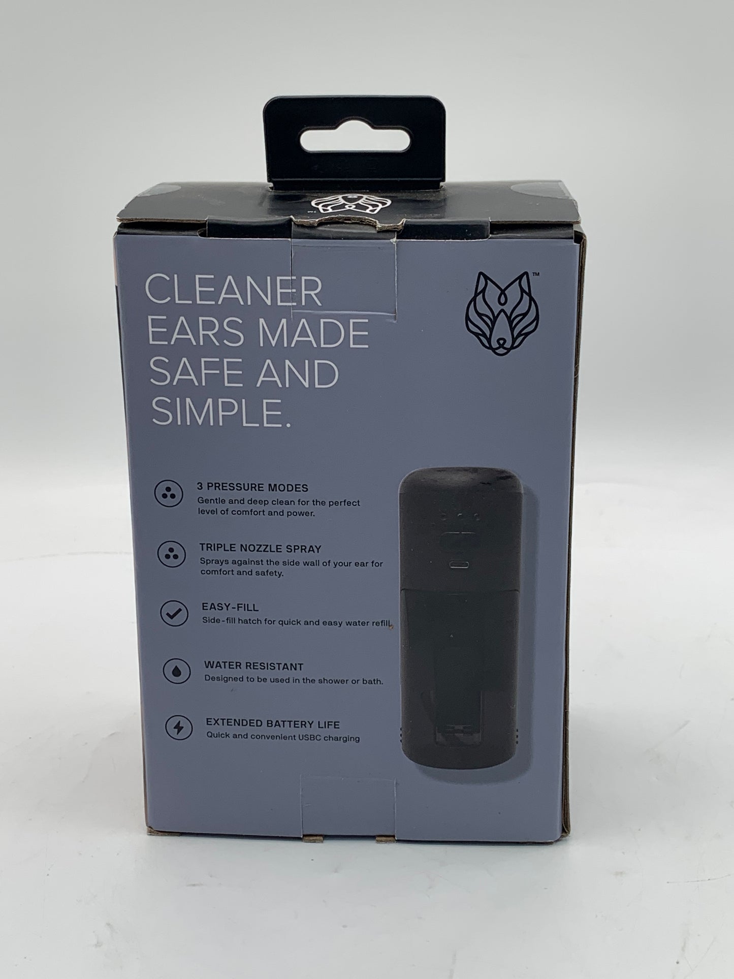 BlackWolf Wush 2.0 Powered Ear Cleaner USB Rechargeable New
