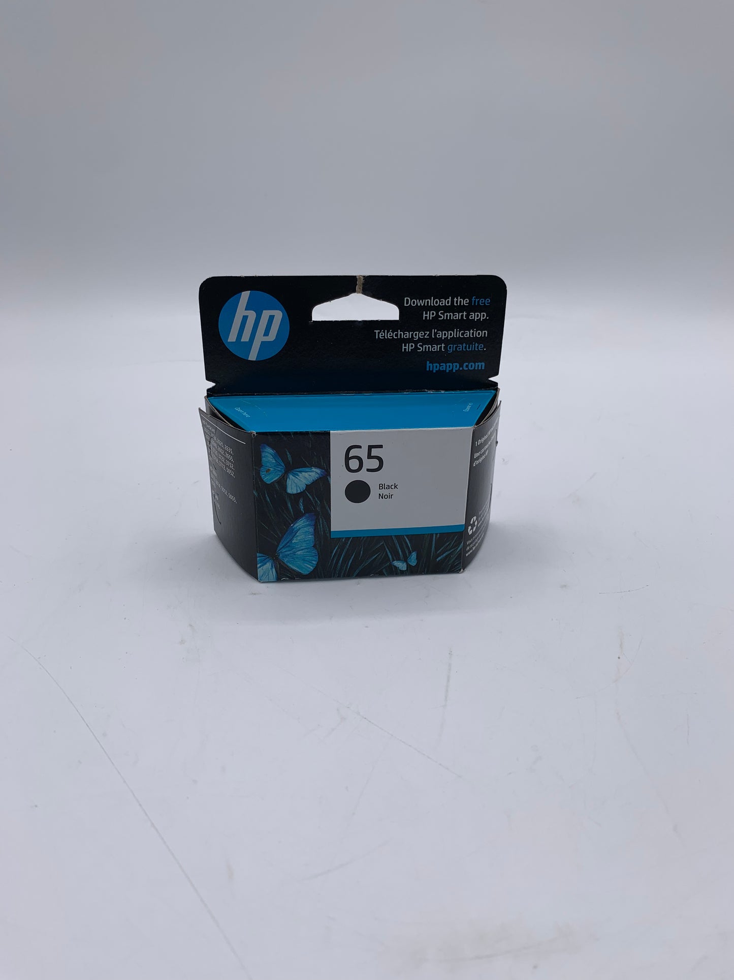 Original Genuine HP 65 Black Printer Ink Cartridge - New In Box OEM