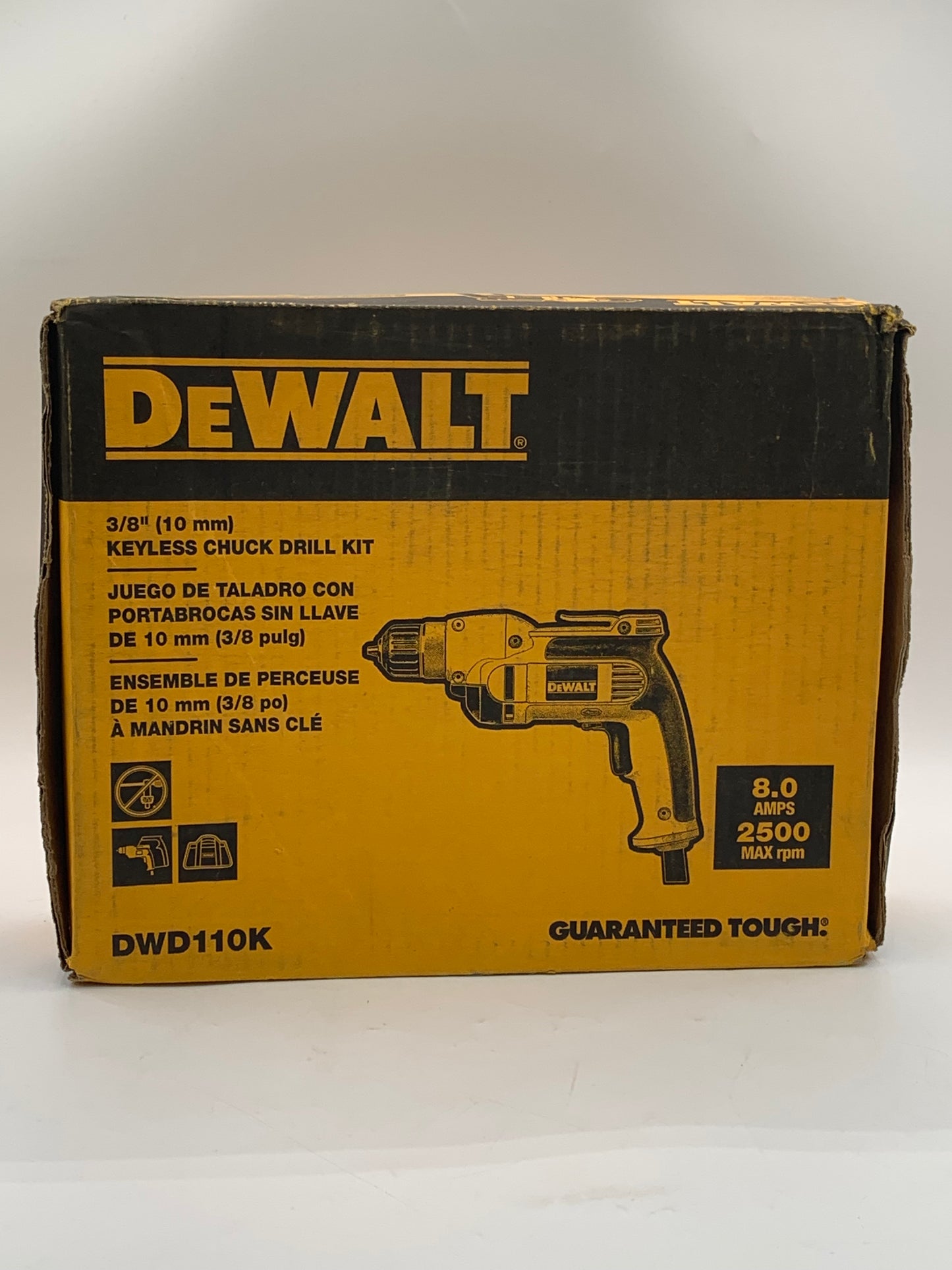 DEWALT DWD110 1/2 Inch Mid-Range Drill Multi-Colored New In Box