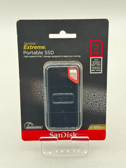 New SanDisk Extreme Portable 2TB USB-C SSD SDSSDE51-2T00-AW25 Free Shipping