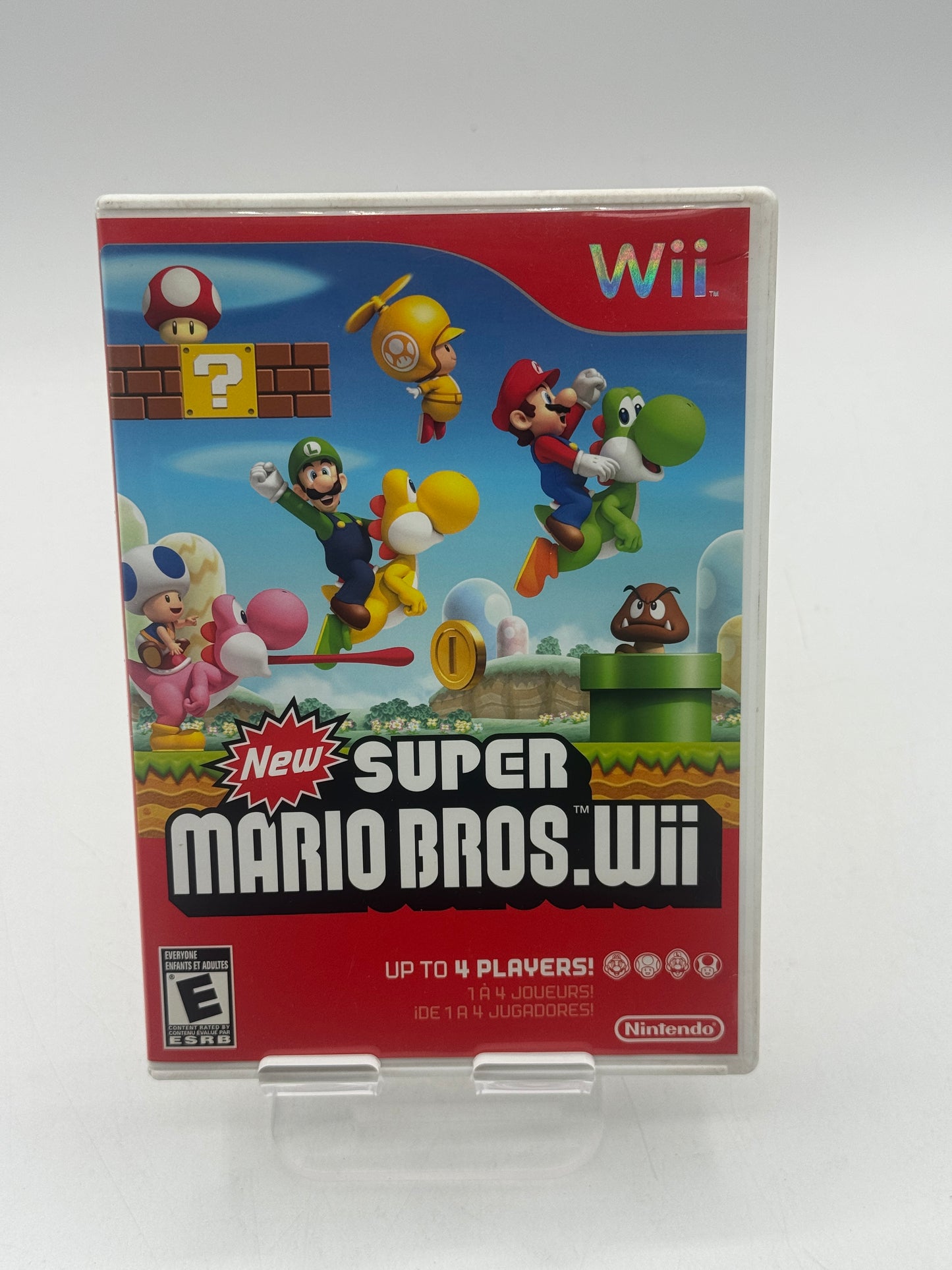 New Super Mario Bros. Wii - Nintendo Wii - TESTED AND WORKING