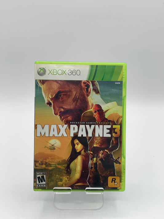 Xbox 360 Max Payne 3 Video Game - Free Shipping!
