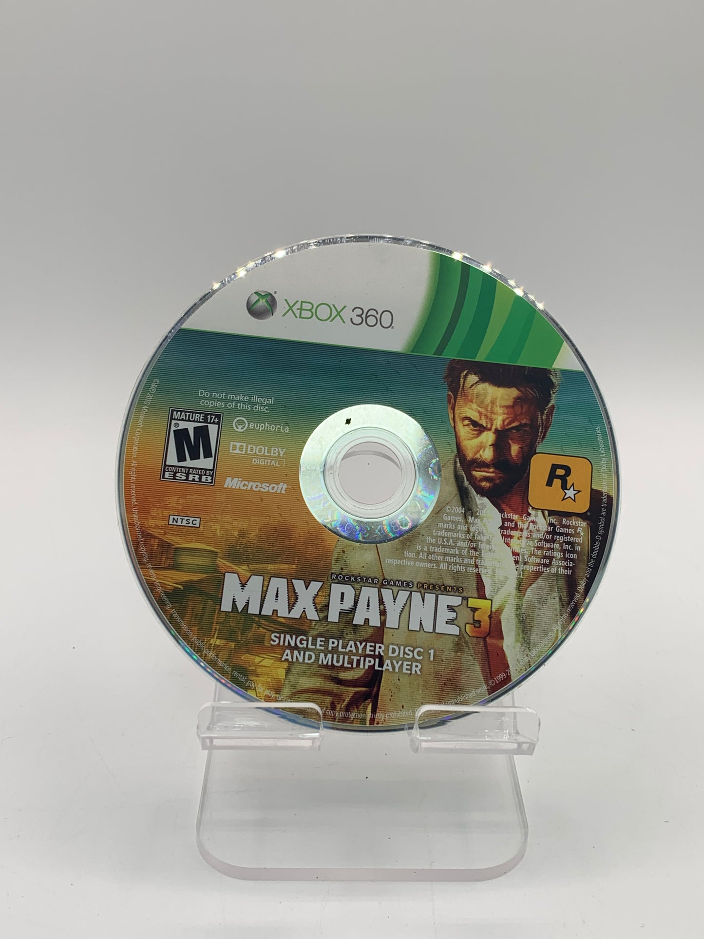 Xbox 360 Max Payne 3 Video Game - Free Shipping!