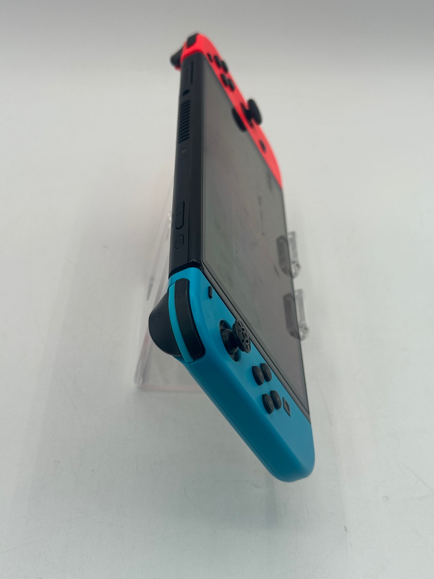 Nintendo Switch OLED Video Game Console HEG-001 Red/Blue Joycons READ!!!