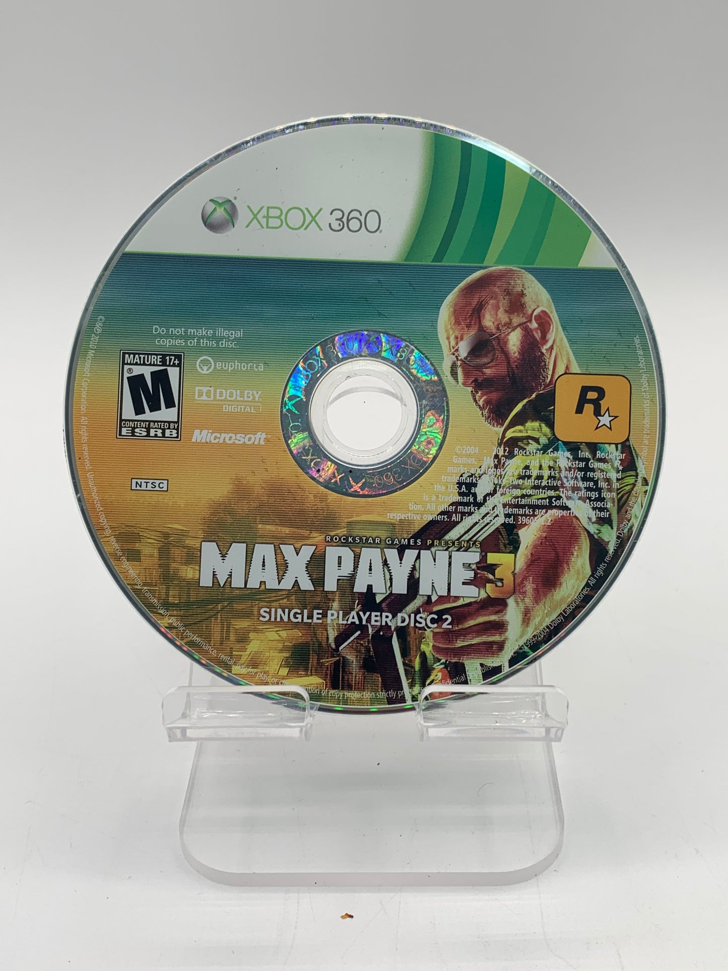 Xbox 360 Max Payne 3 Video Game - Free Shipping!