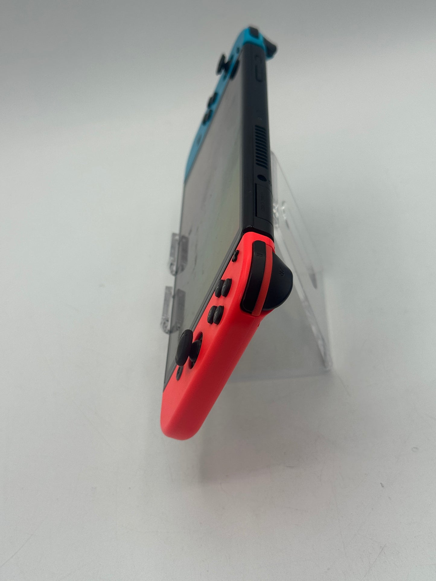Nintendo Switch OLED Video Game Console HEG-001 Red/Blue Joycons READ!!!